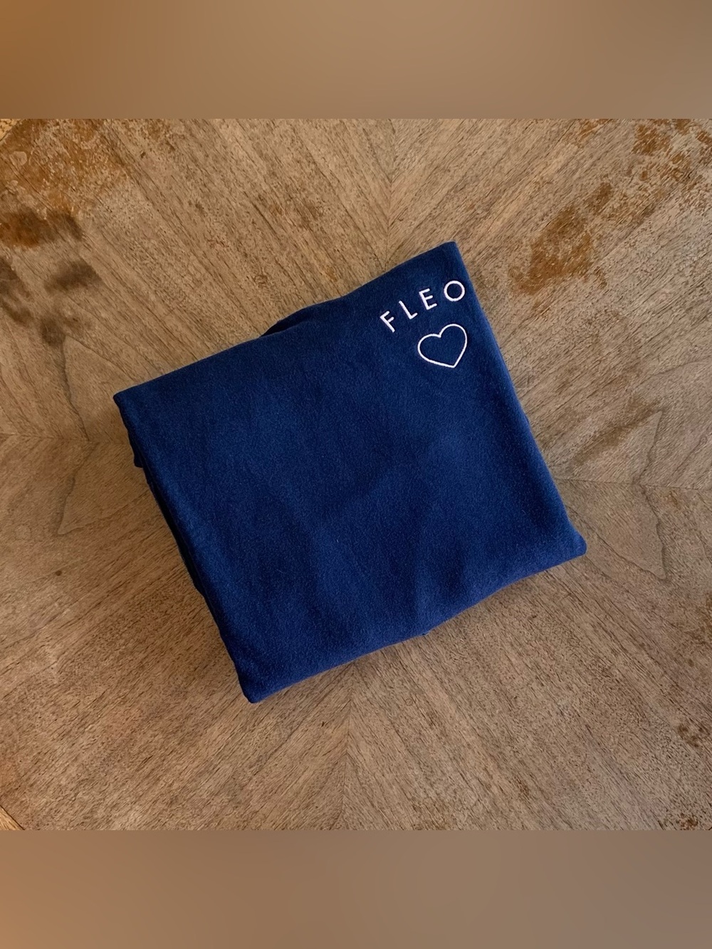 Fleo Navy Good Heart Hoodie